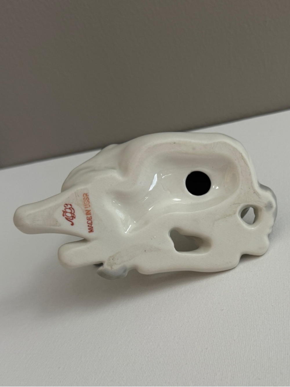 Lomonosov Reclining Foal Fine Bone China Figure marked USSR - Picture 7 of 11